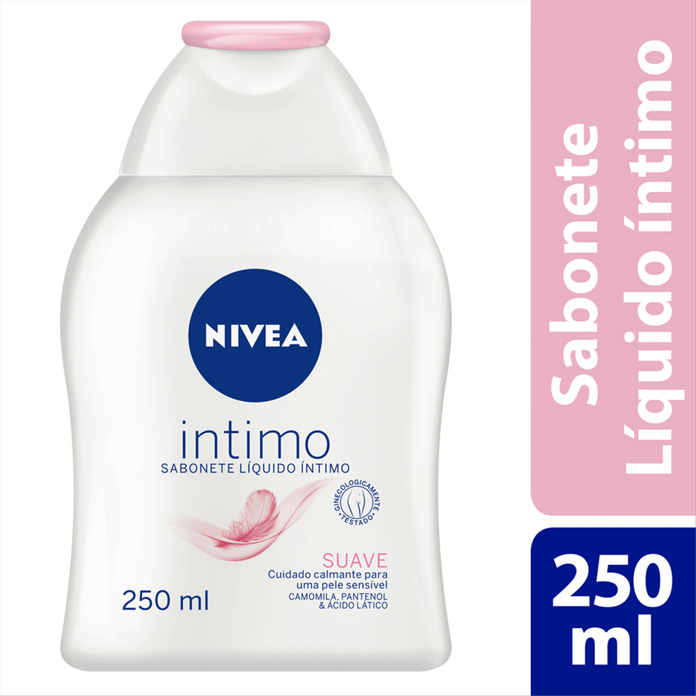 Sabonete Líquido Íntimo Nivea Suave 250ml | Droga Raia