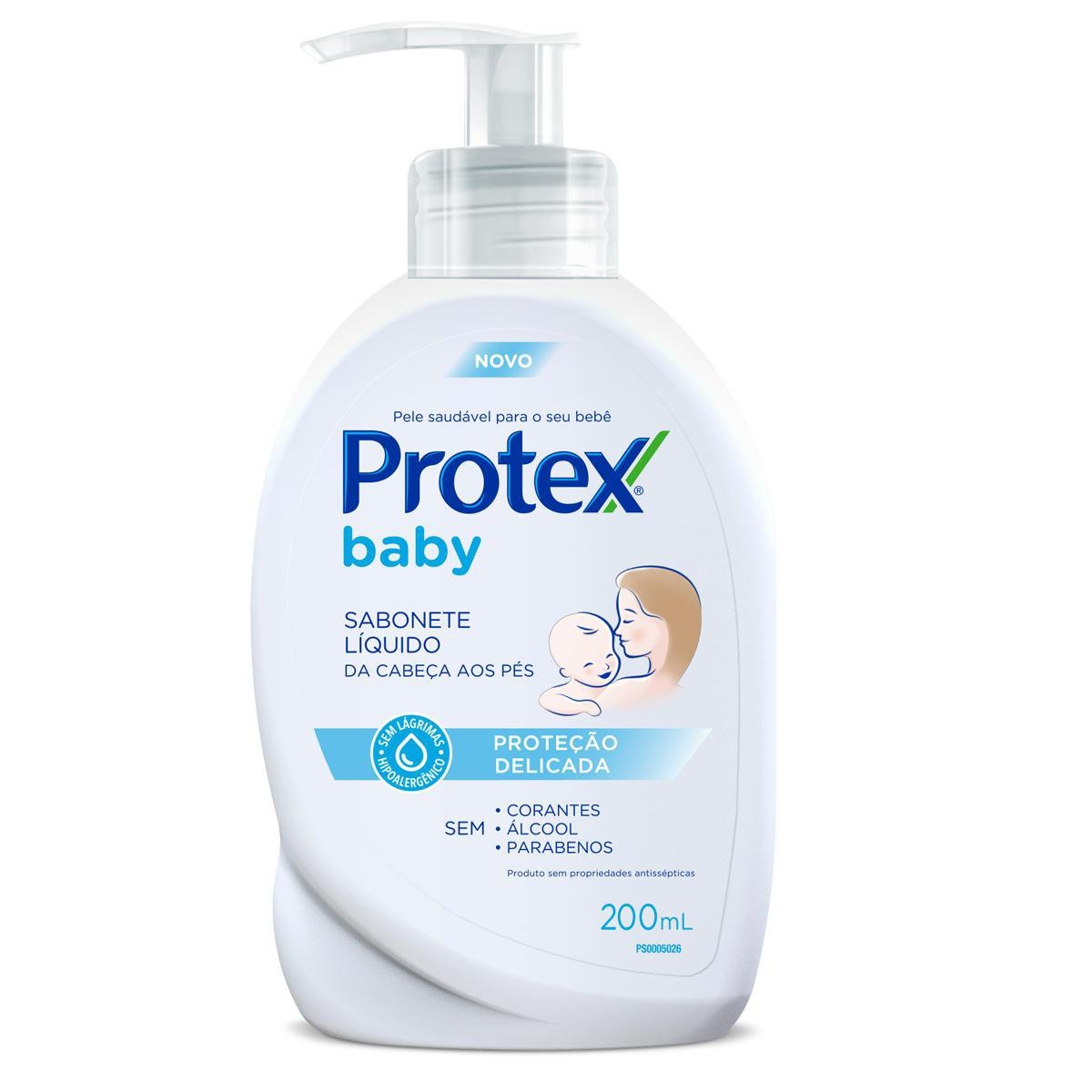 Sabonete Líquido Infantil Protex Baby Cabeça aos Pés com 200ml 200ml