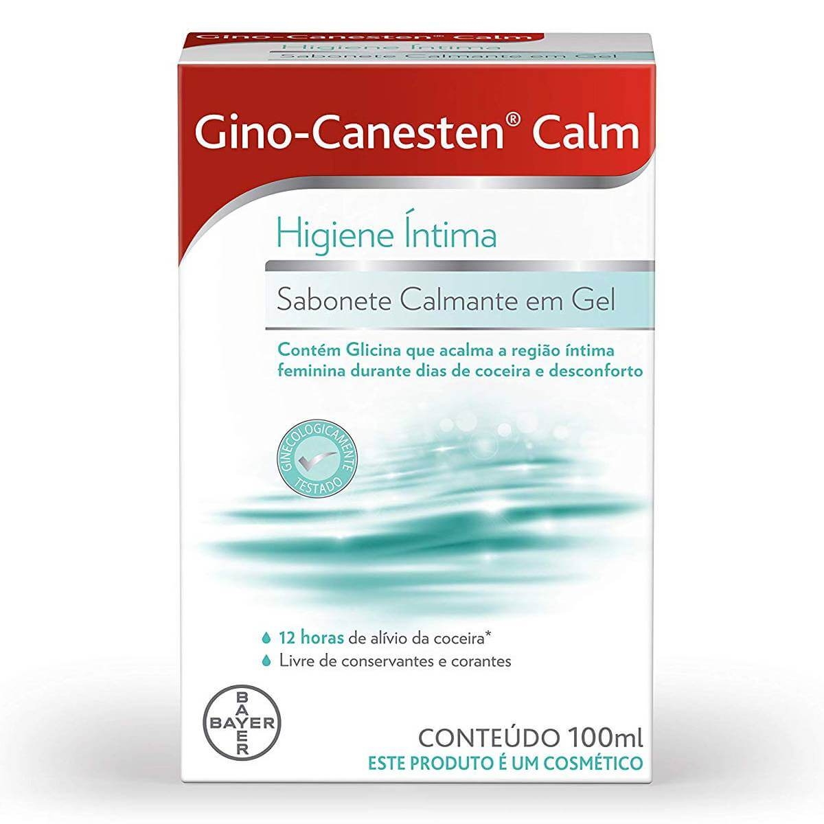 Sabonete Íntimo em Gel Gino-Canesten Calm 100ml | Droga Raia