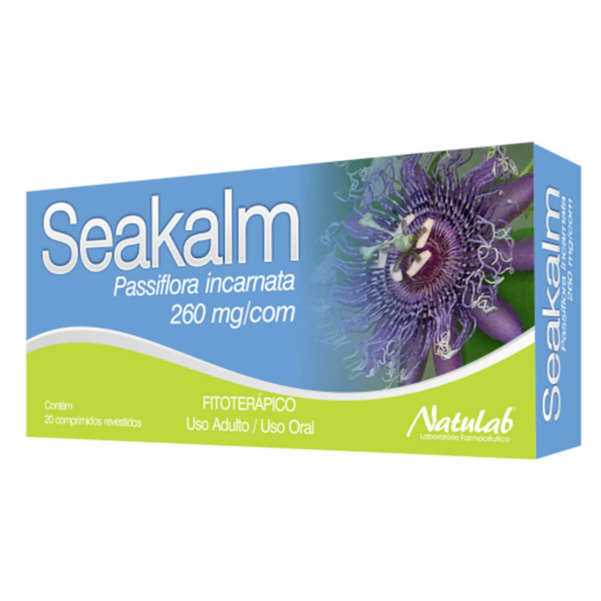 Seakalm 260mg 20 Comprimidos Natulab | Droga Raia
