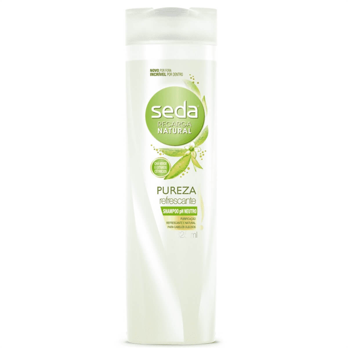 Shampoo Seda Recarga Natural Pureza Refrescante 325mL