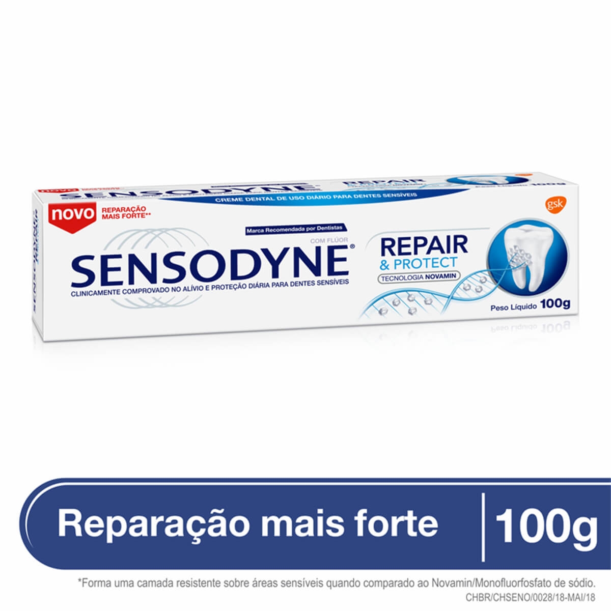 Sensodyne Repair e Protect Pasta de Dente com 100g | Droga Raia