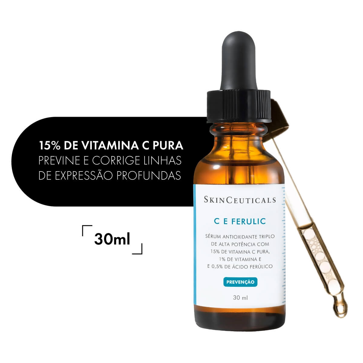 Sérum Anti-Idade SkinCeuticals C E Ferulic com 30ml Menor preço em Sérum Anti-Idade SkinCeuticals C E Ferulic com 30ml