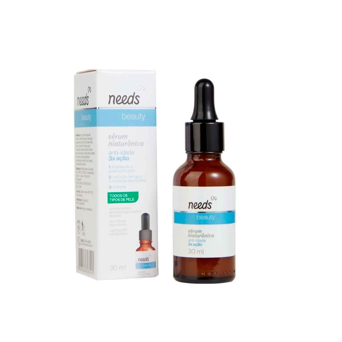 Sérum Facial Hialurônico Needs Beauty com 30ml é ruim? Sérum Facial Hialurônico Needs Beauty com 30ml é boa?