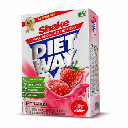 Shake Diet Way Sabor Morango
