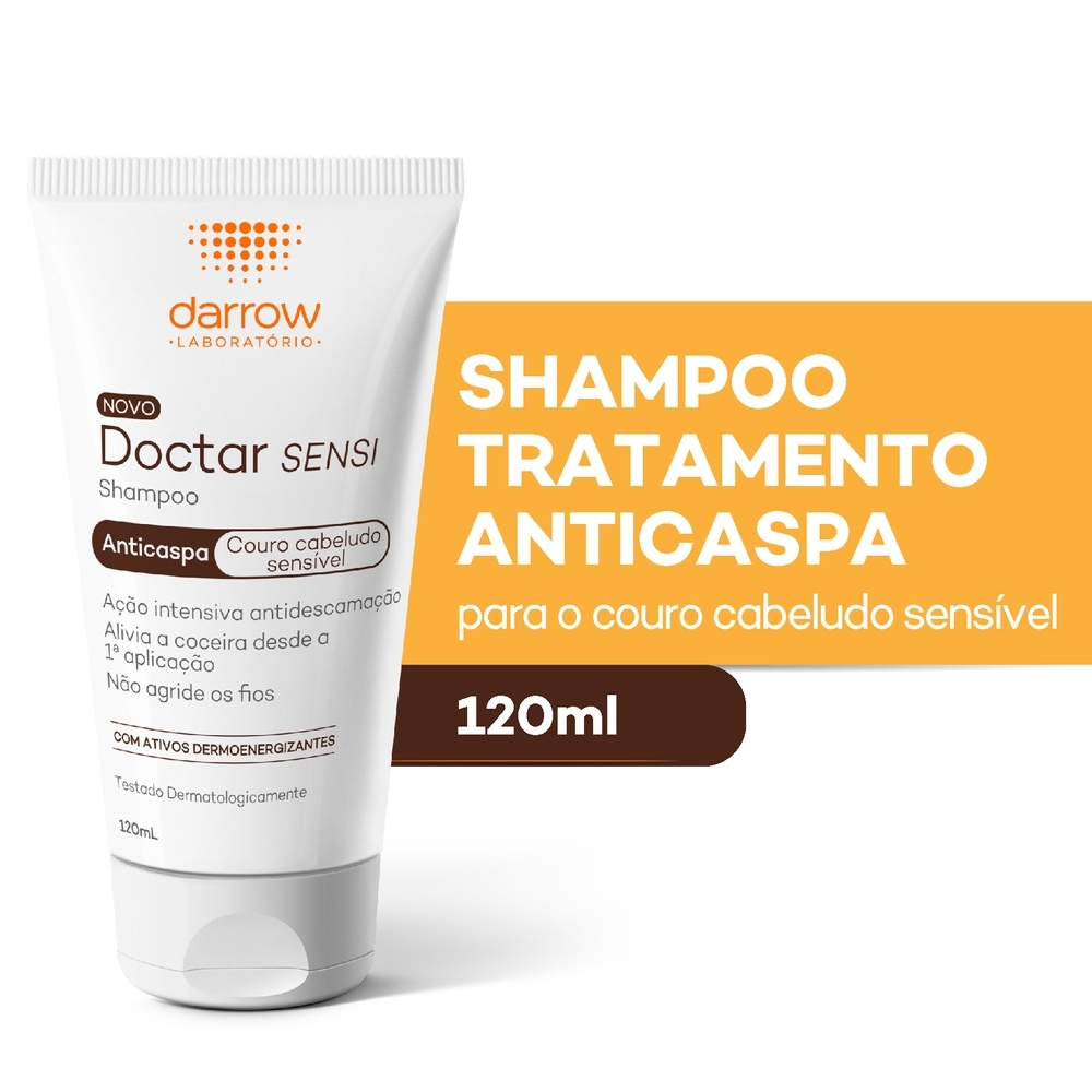 Shampoo Anticaspa Darrow Doctar Sensi com 120ml