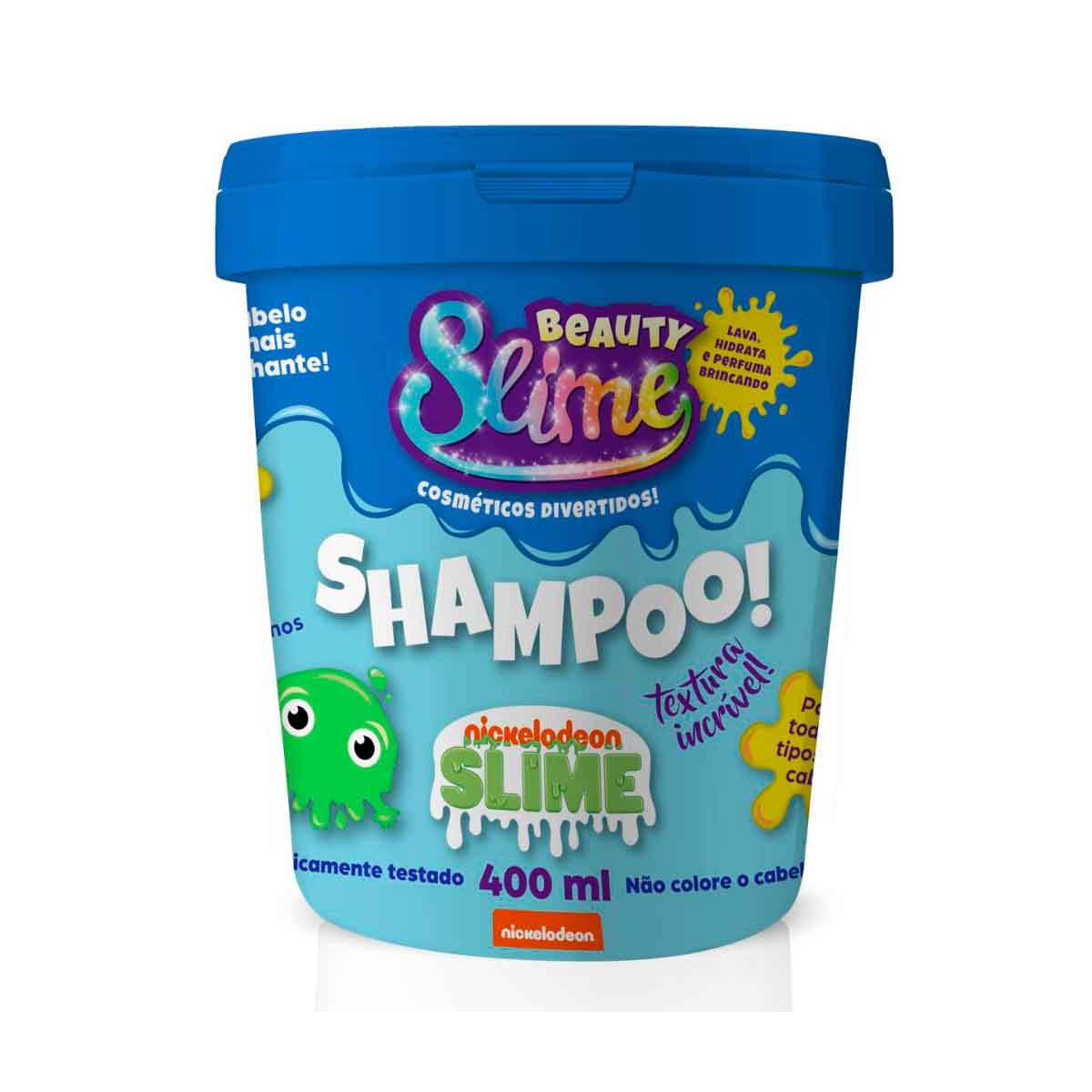Shampoo Beauty Slime Azul com 400ml 400ml