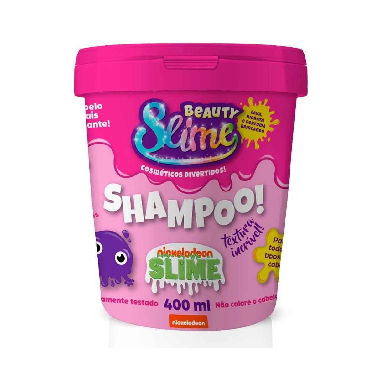 Shampoo Beauty Slime Pink com 400ml 400ml