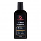 Shampoo Bozzano Barba, Cabelo e Bigode com 200ml