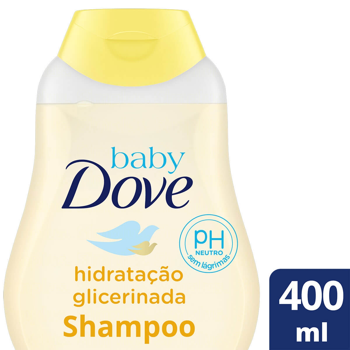Shampoo Dove Baby Hidratação Glicerinada 400ml Droga Raia