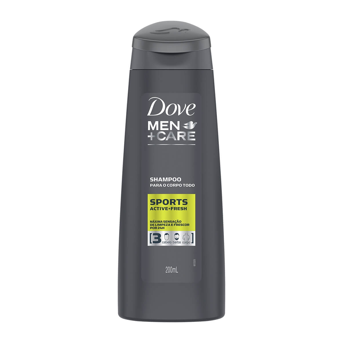 Shampoo Dove Men+Care Sports com 200ml 200ml