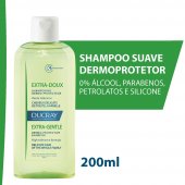 Shampoo Ducray Extra-Doux Dermoprotetor com 200ml