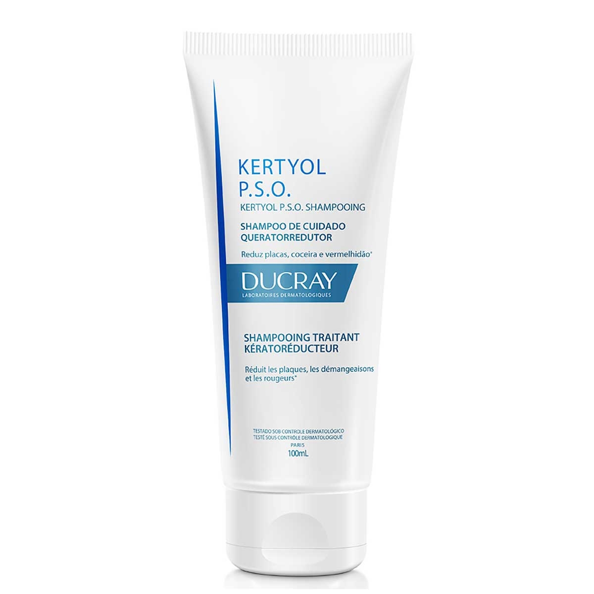 Shampoo Ducray Kertyol P.S.O. 100ml | Droga Raia
