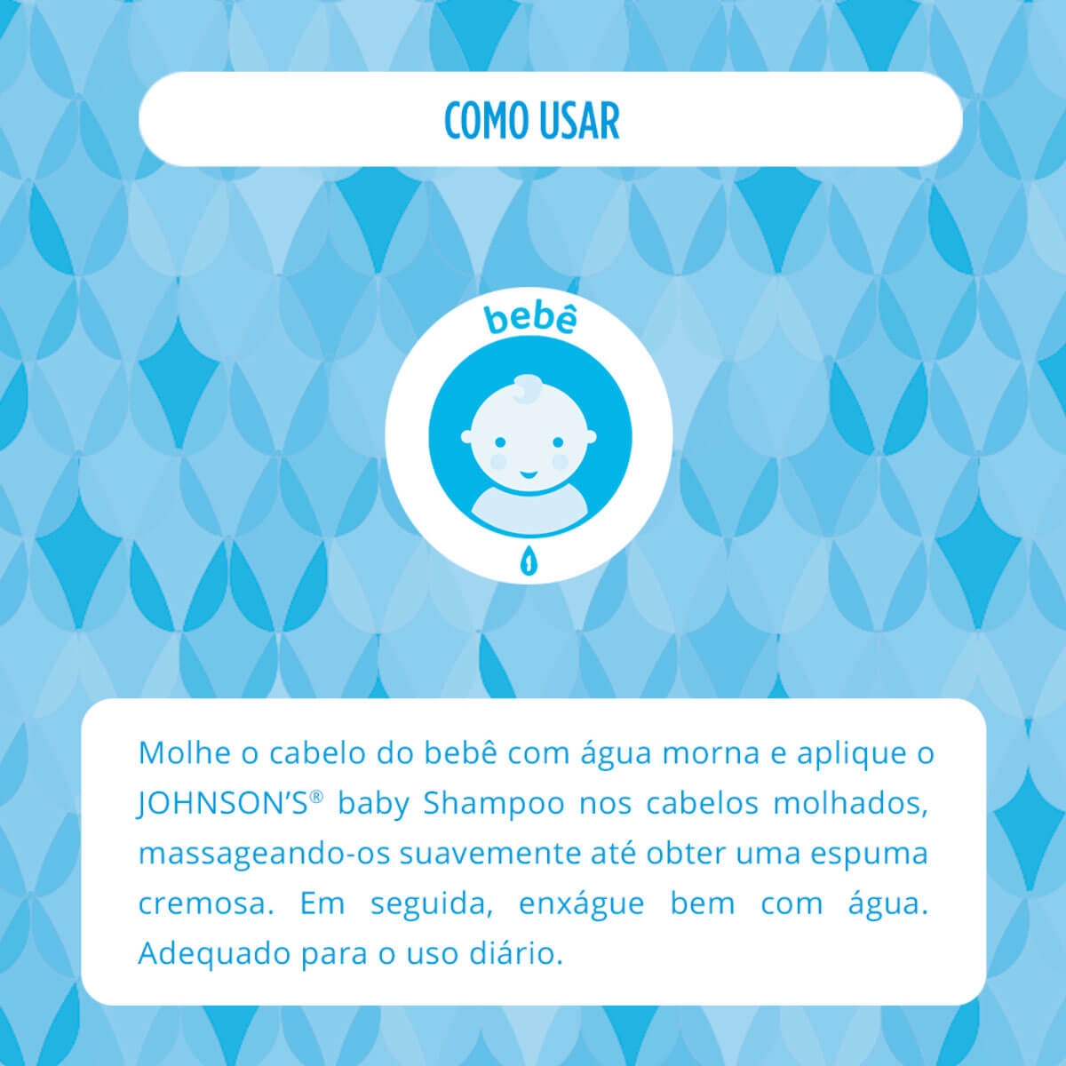 Shampoo Johnson's Baby Regular com 200ml Droga Raia