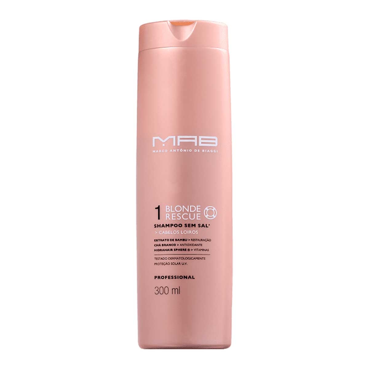 Shampoo MAB Blonde Rescue com 300ml 300ml