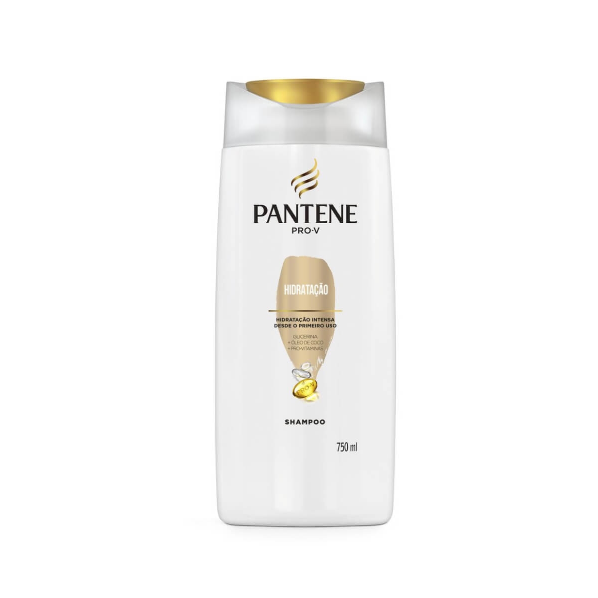 Shampoo Pantene Hidratação com 750ml 750ml