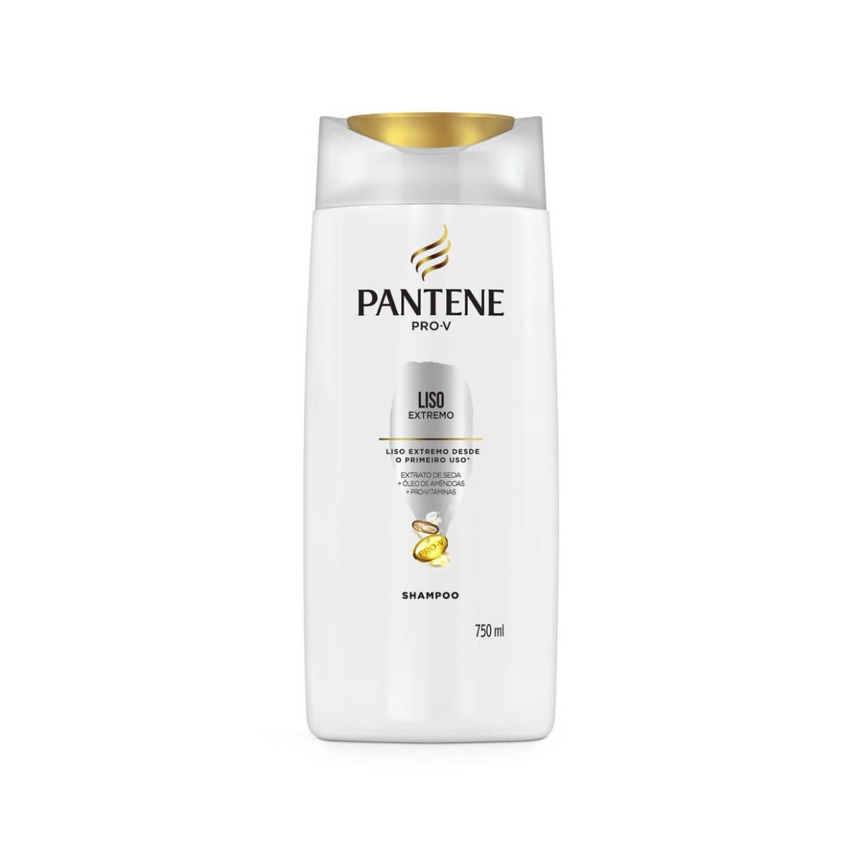 Shampoo Pantene Liso Extremo com 750ml 750ml