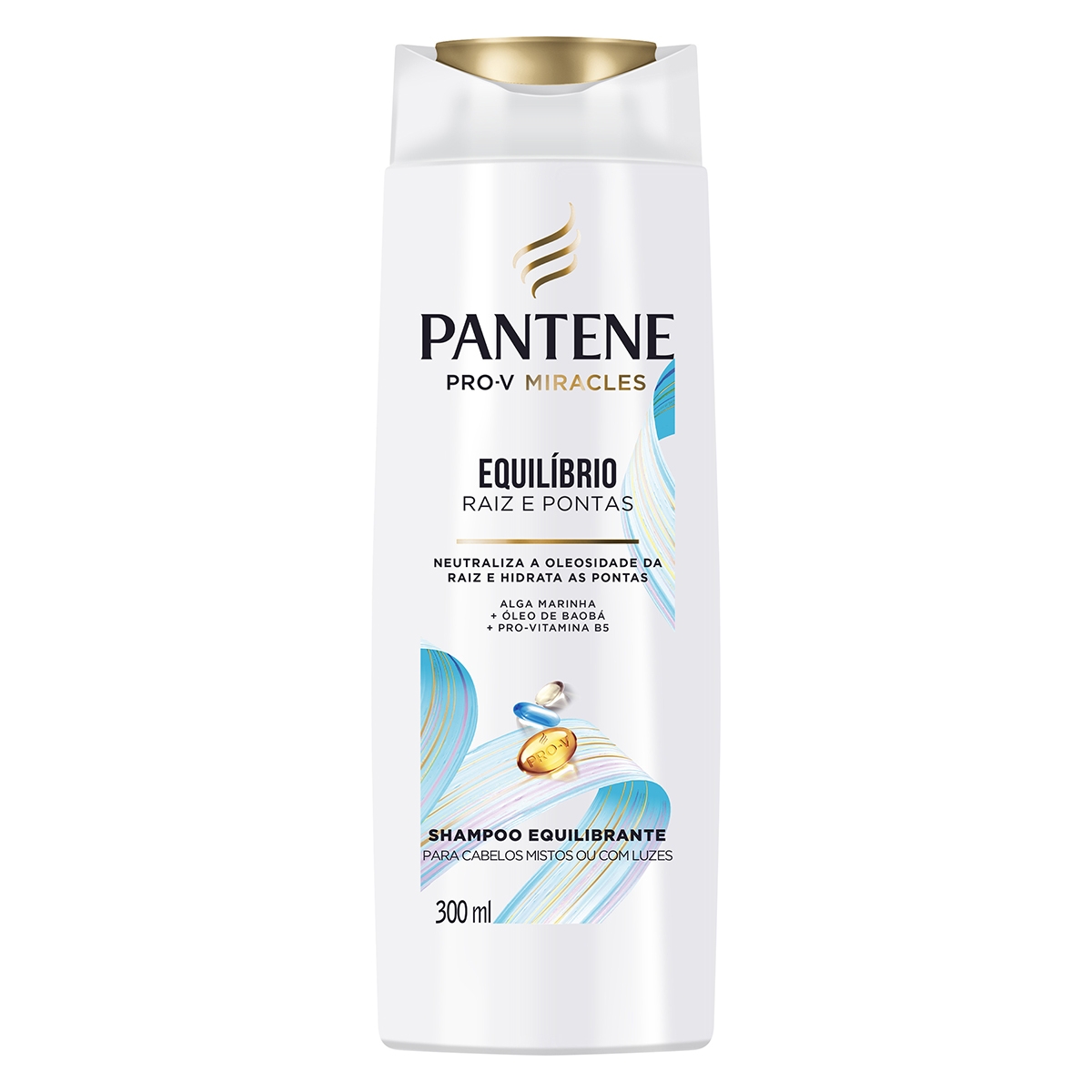 Shampoo Pantene Pro-V Miracles Equilíbrio Raiz e Pontas 300ml 300ml