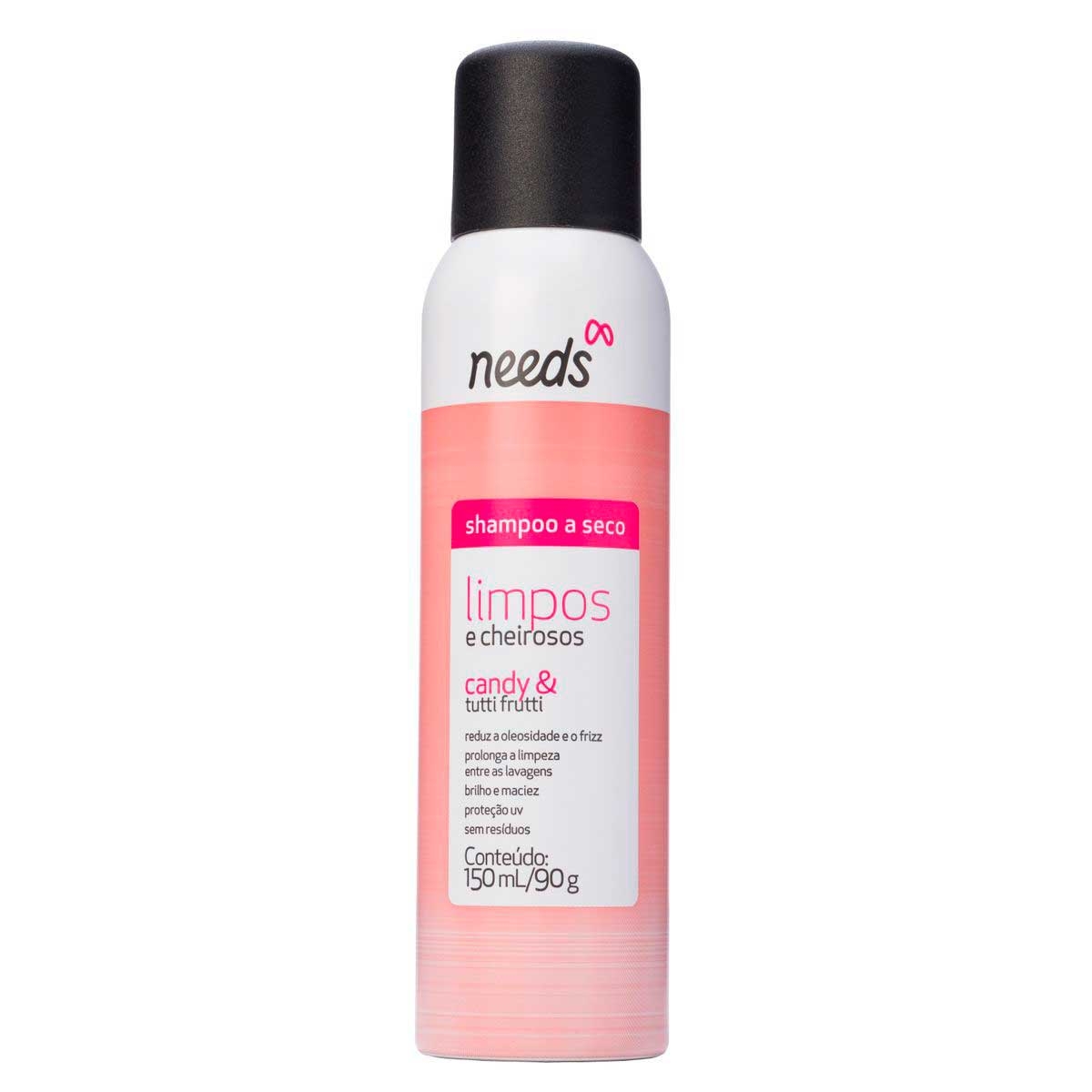 Shampoo Seco Needs Candy e Tutti Frutti 150ml