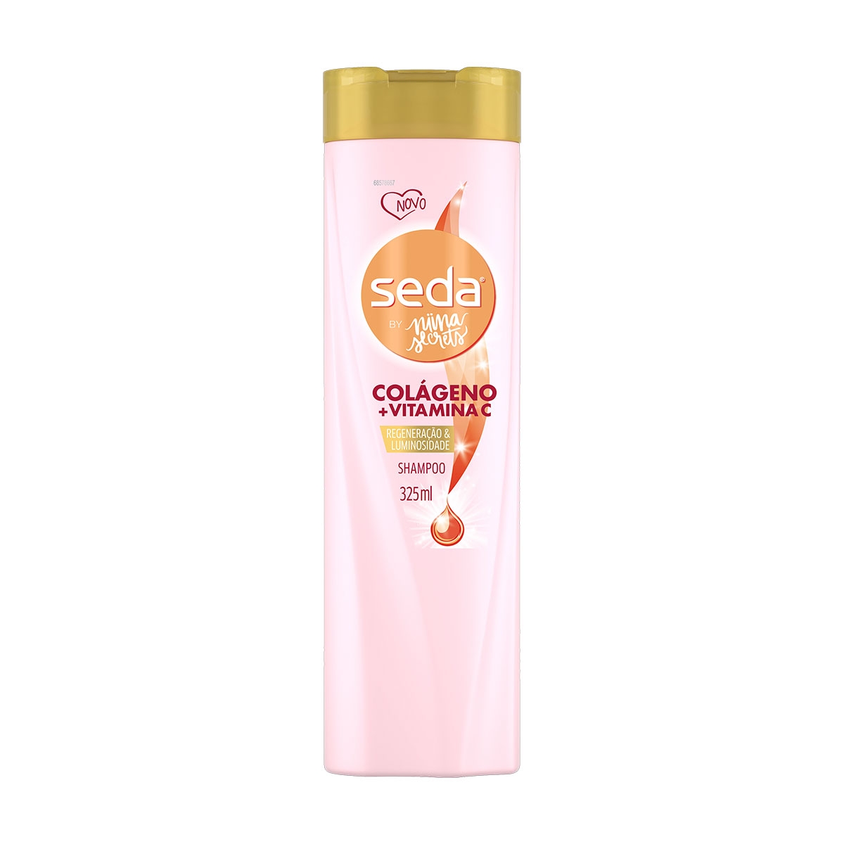 Shampoo Seda by Niina Secrets Colágeno e Vitamina C com 325ml 325ml