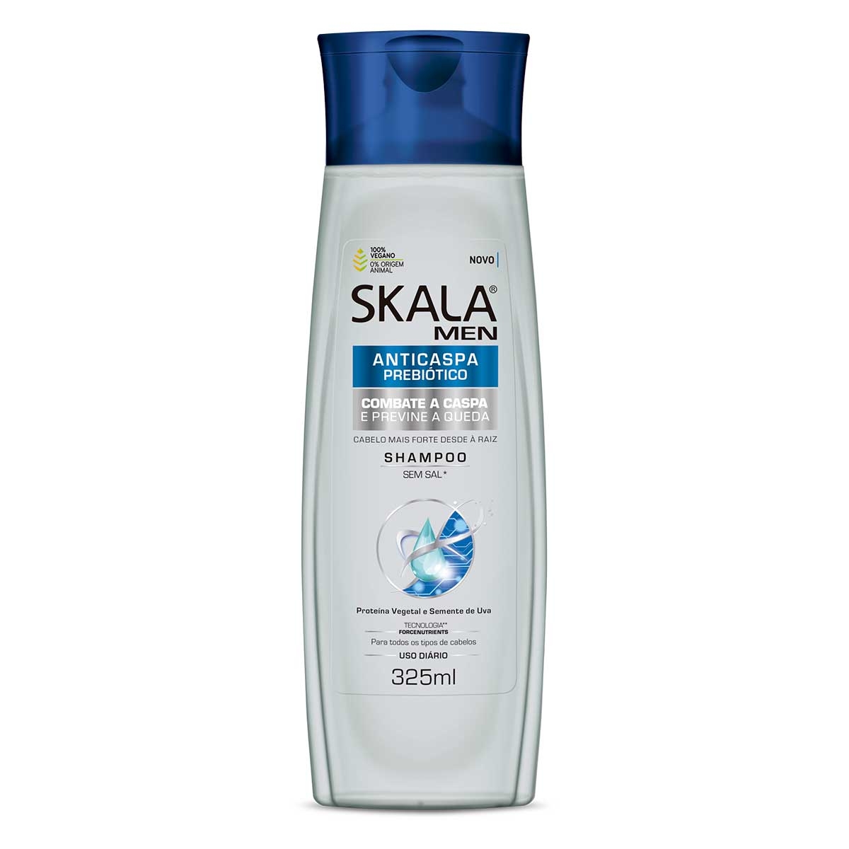 Shampoo Skala Men Anticaspa com 325ml 325ml