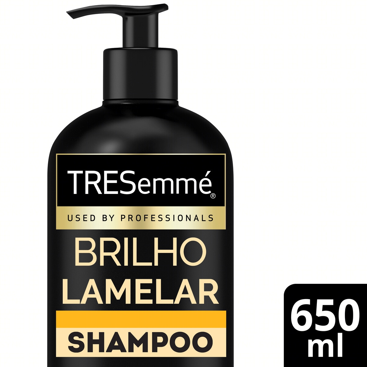Shampoo TRESemmé Brilho Lamelar 650ml