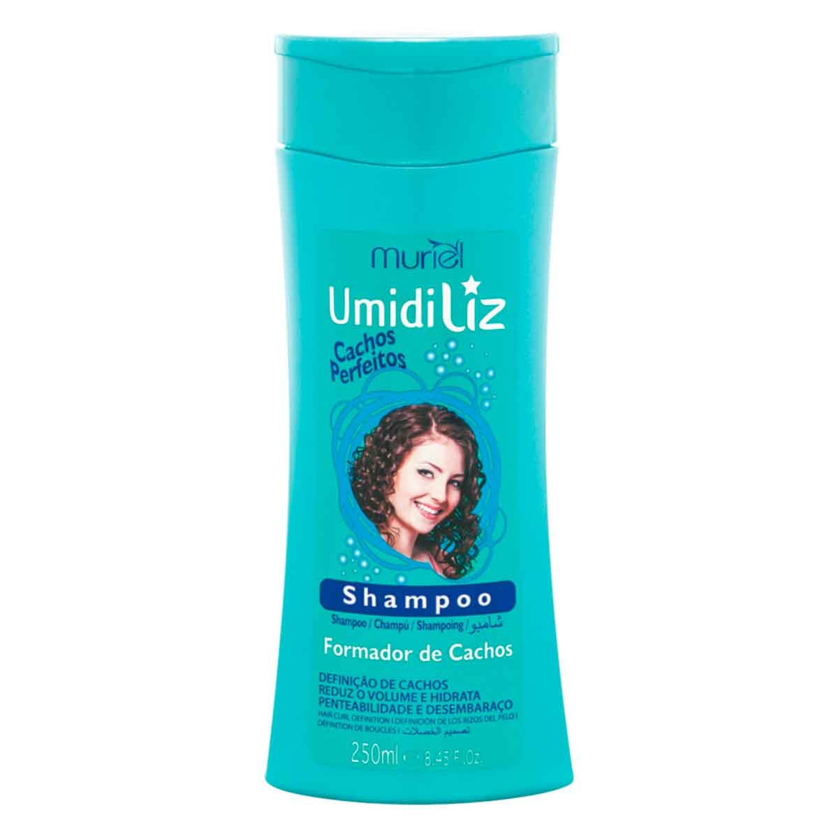 Shampoo Umidiliz Formador de Cachos com 250ml Muriel 250ml