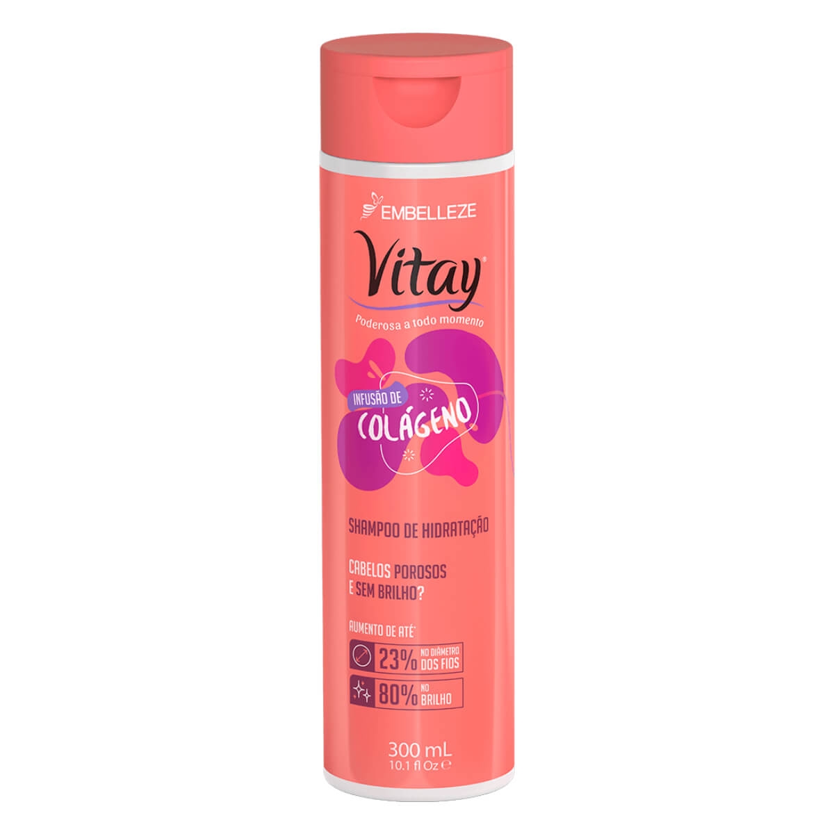 Shampoo Vitay Infusão de Colágeno com 300ml Novex 300ml