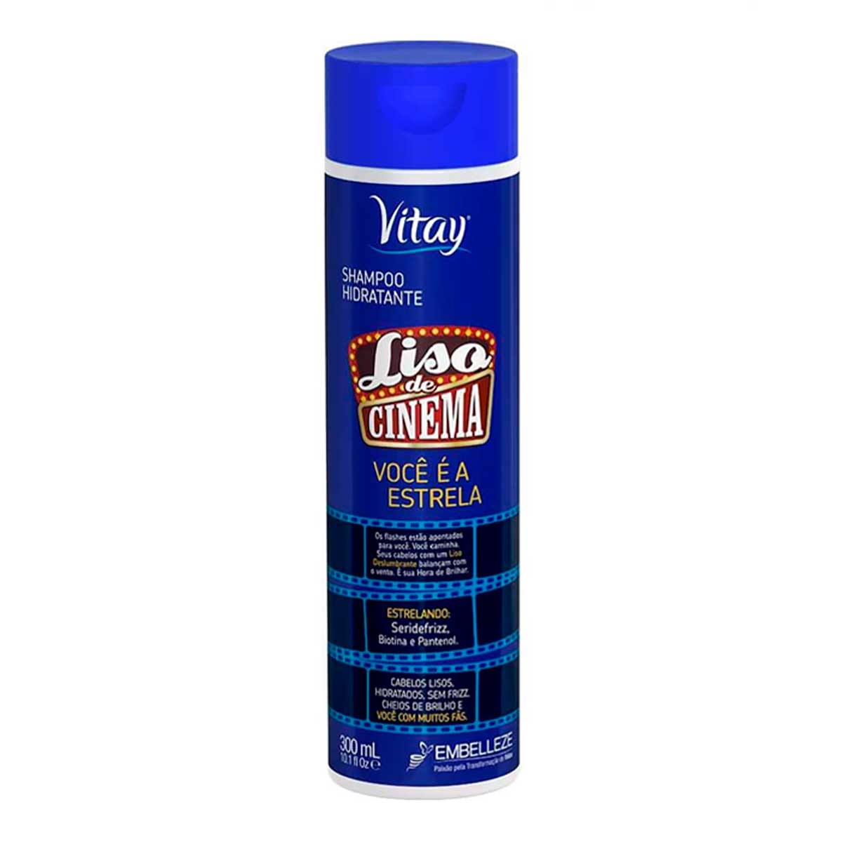 Shampoo Vitay Liso de Cinema com 300ml 300ml