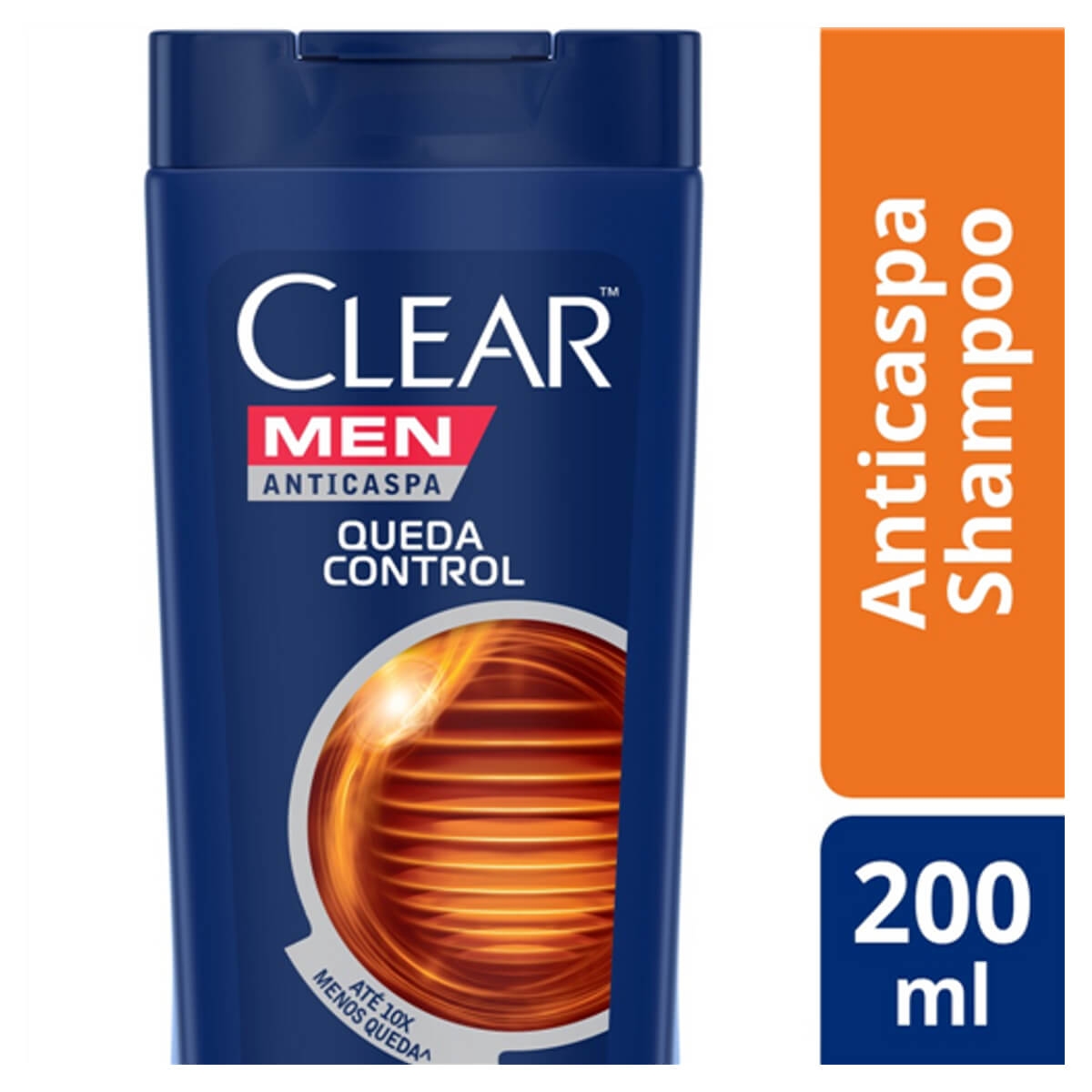 Shampoo Anticaspa Clear Men Queda Control com 200ml Menor preço em Shampoo Anticaspa Clear Men Queda Control com 200ml
