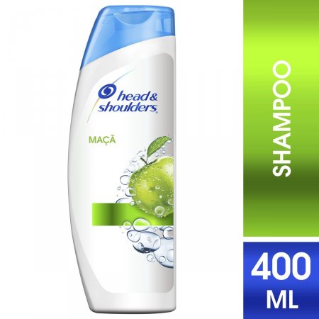 Shampoo Head & Shoulders Anticaspa Maçã Verde 400 ml | Droga Raia foto 1