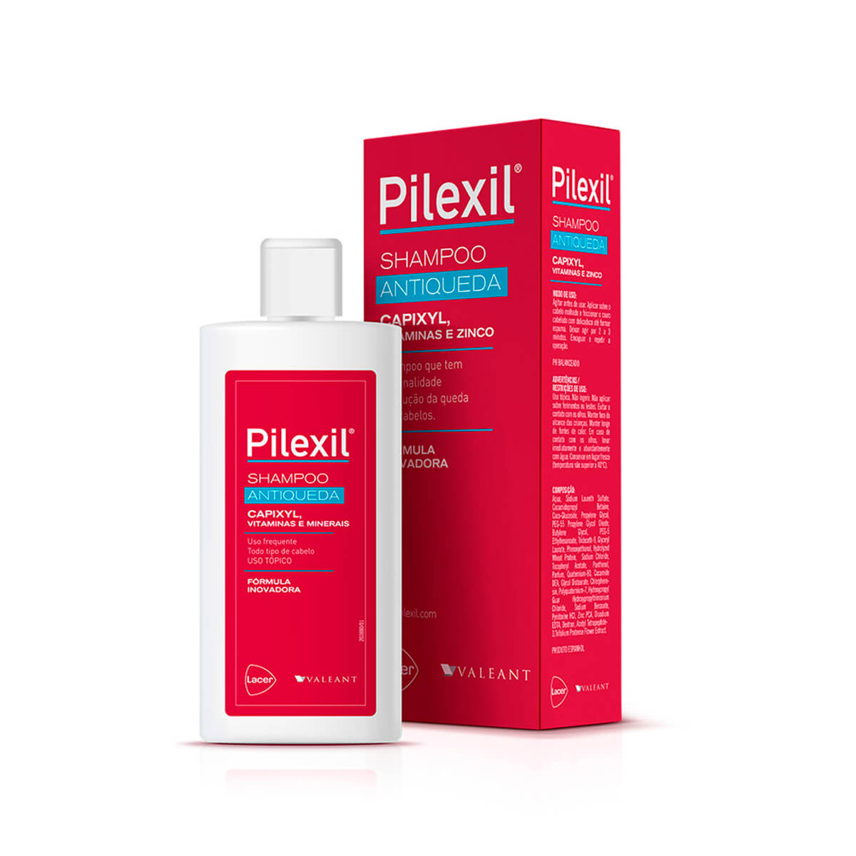 Shampoo Antiqueda Pilexil com 150ml