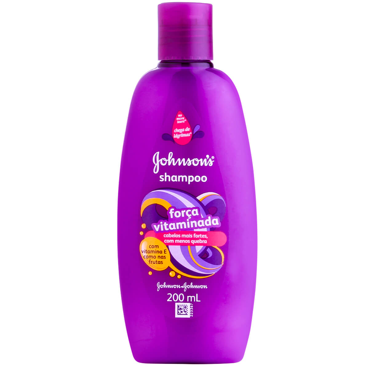 Shampoo Johnson’s Força Vitaminada 200ml Droga Raia