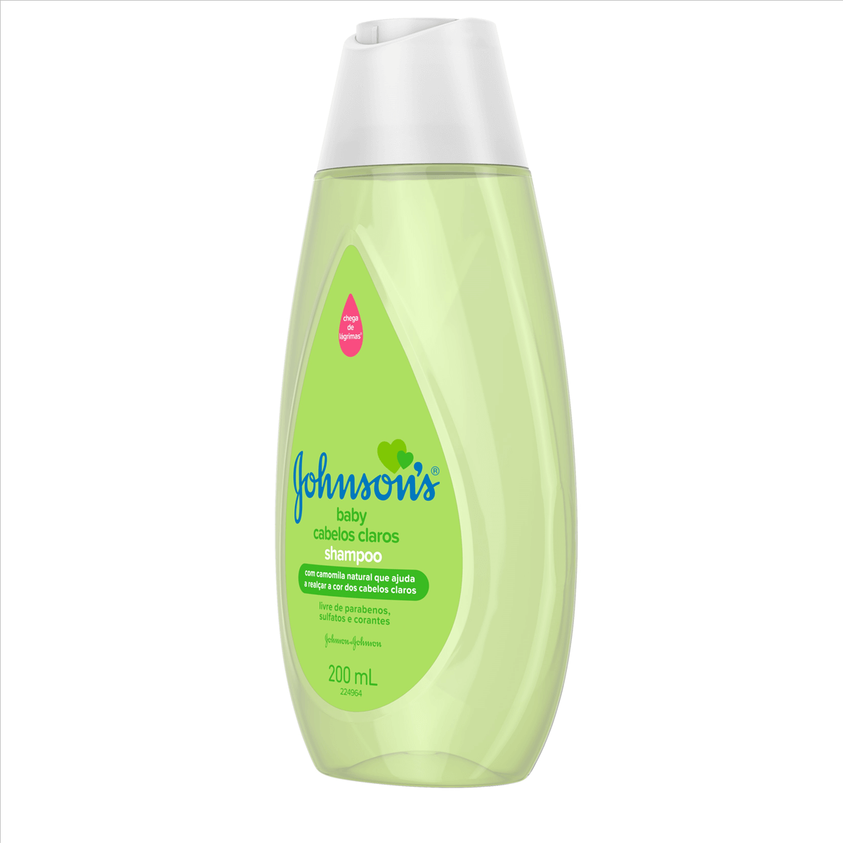 Shampoo Johnson's Baby Cabelos Claros 200ml Droga Raia