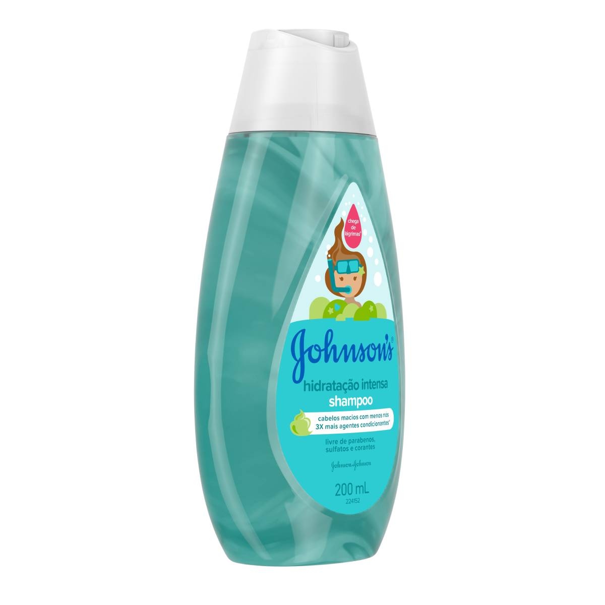 Shampoo Johnson’s Hidratação Intensa 200ml Droga Raia