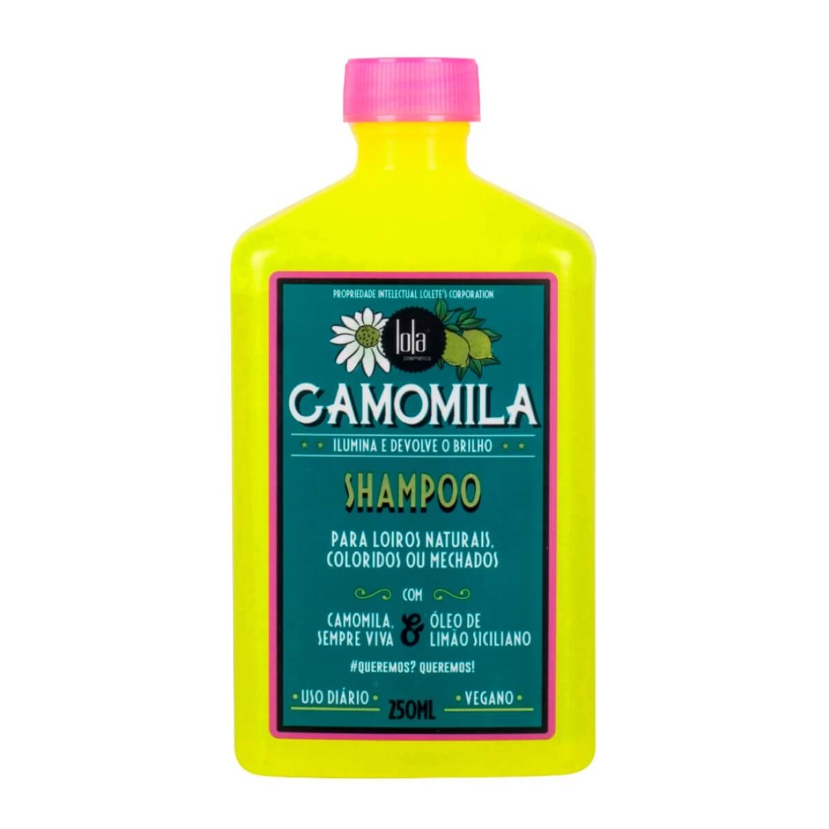 Shampoo Lola Camomila Menor preço em Shampoo Lola Camomila