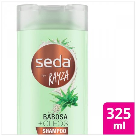 Shampoo Seda by Rayza Babosa + Óleos com 325ml