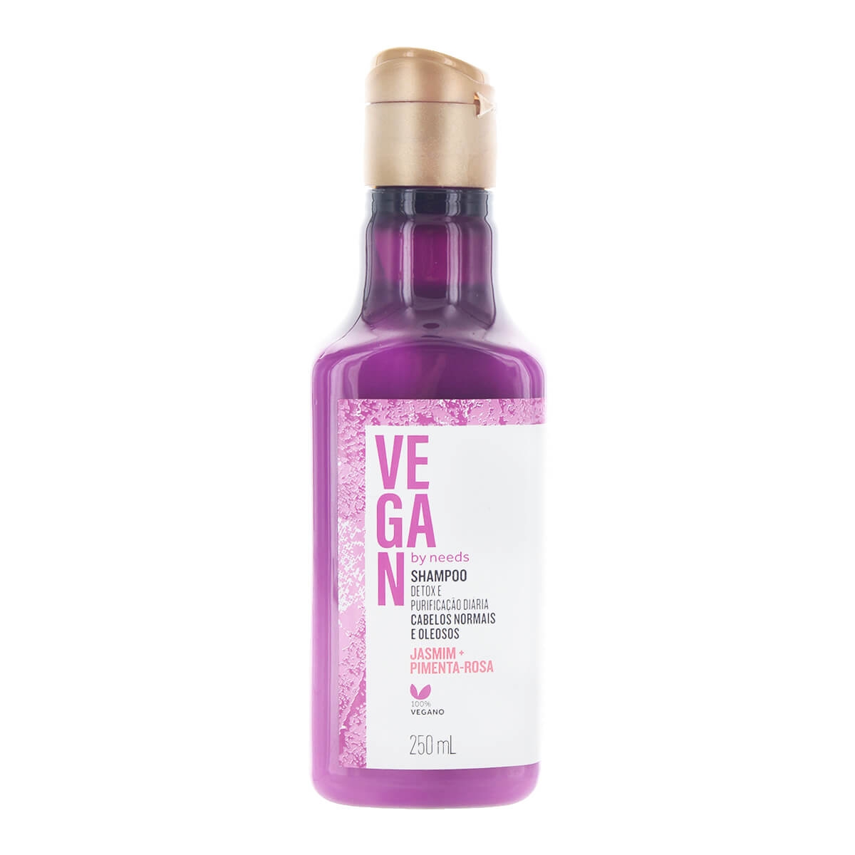 Shampoo Vegan by Needs Jasmim + Pimenta Rosa 250ml