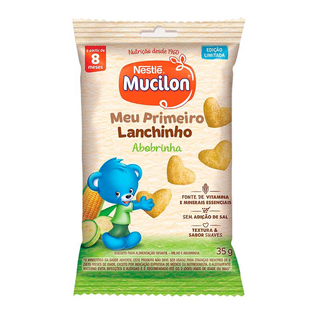 Snack Nestlé Mucilon Abobrinha com 35g 35g