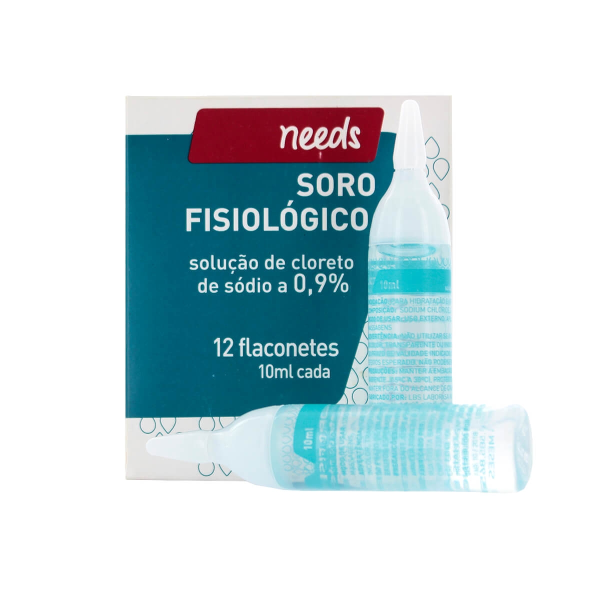 Soro Fisiológico Needs com 12 Flaconetes - Melhor preço | Droga Raia