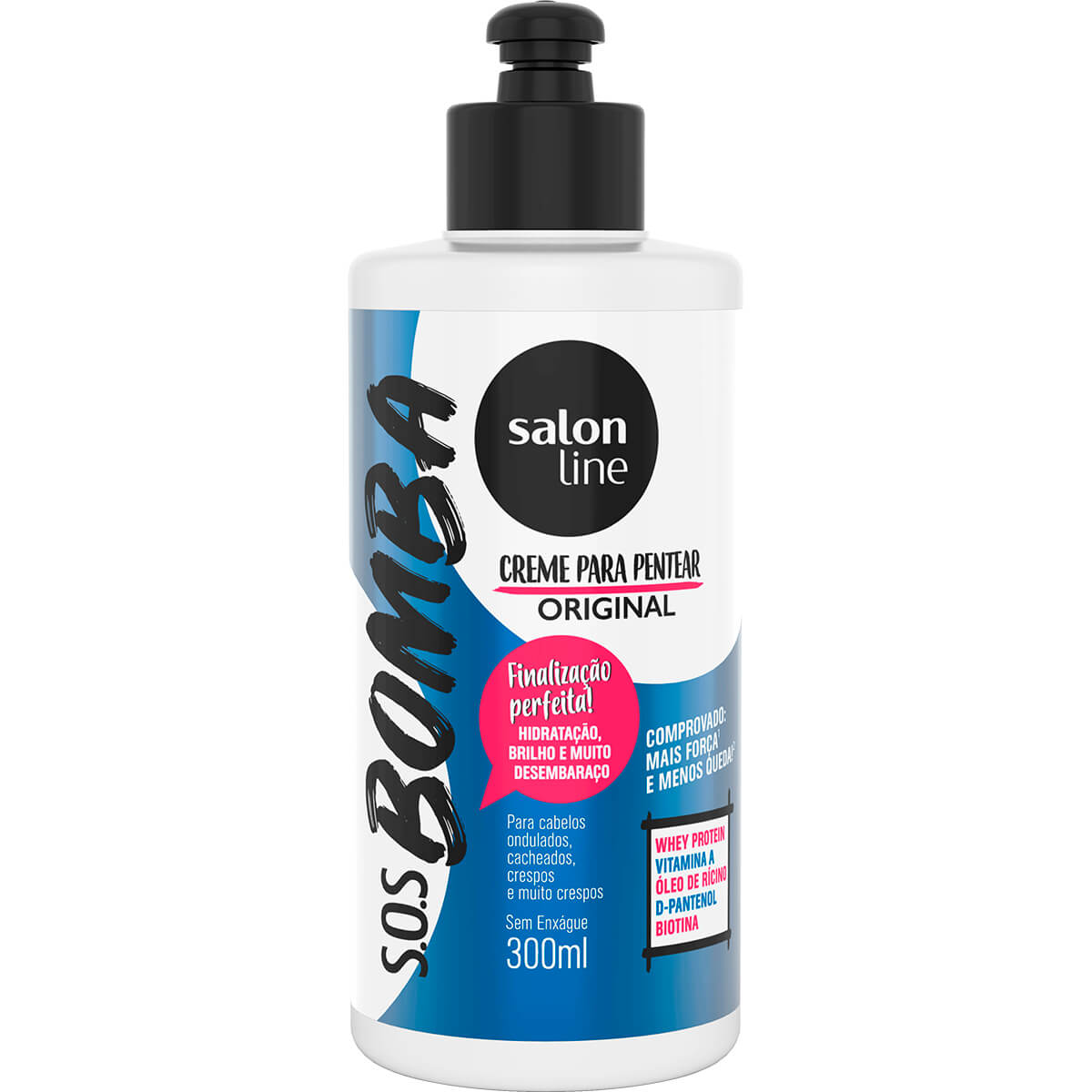 Creme Para Pentear Salon Line S O S Bomba Original Cabelos Ondulados E Cacheados Com 300ml Droga Raia Creme Para Pentear Salon Line S O S Bomba Original Cabelos Ondulados E Cacheados Com 300ml Droga Raia