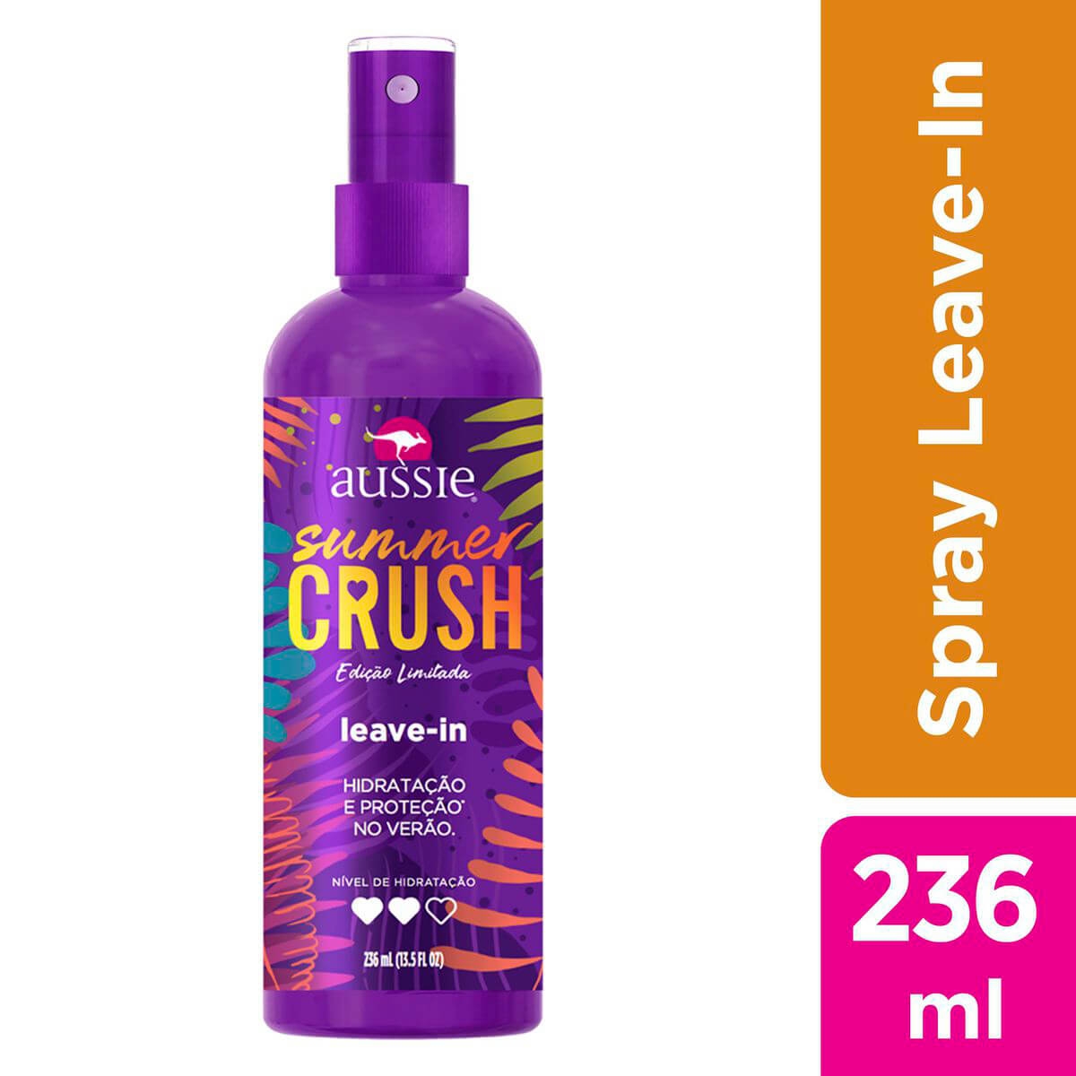 Spray de Hidratação para Cabelo Leave-In Aussie Summer Crush com 236ml Menor preço em Spray de Hidratação para Cabelo Leave-In Aussie Summer Crush com 236ml