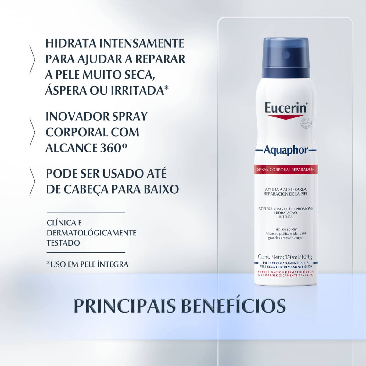 Spray Reparador Corporal Eucerin Aquaphor melhor preço online Droga