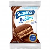 Alfajor SuaviPan LevSlim Zero Açúcar Chocolate ao Leite 25g