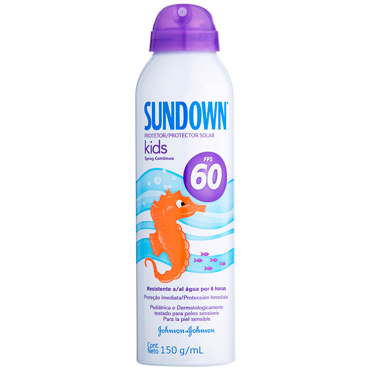 Protetor Solar Sundown Kids Spray FPS60 150ml
