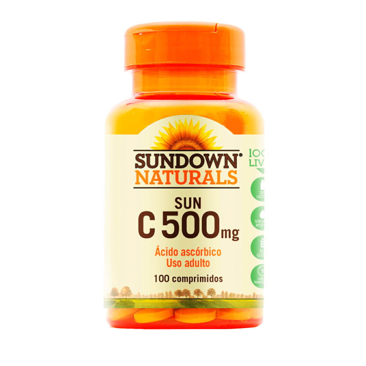 Sun C 500mg Sundown Naturals 100 Tabletes