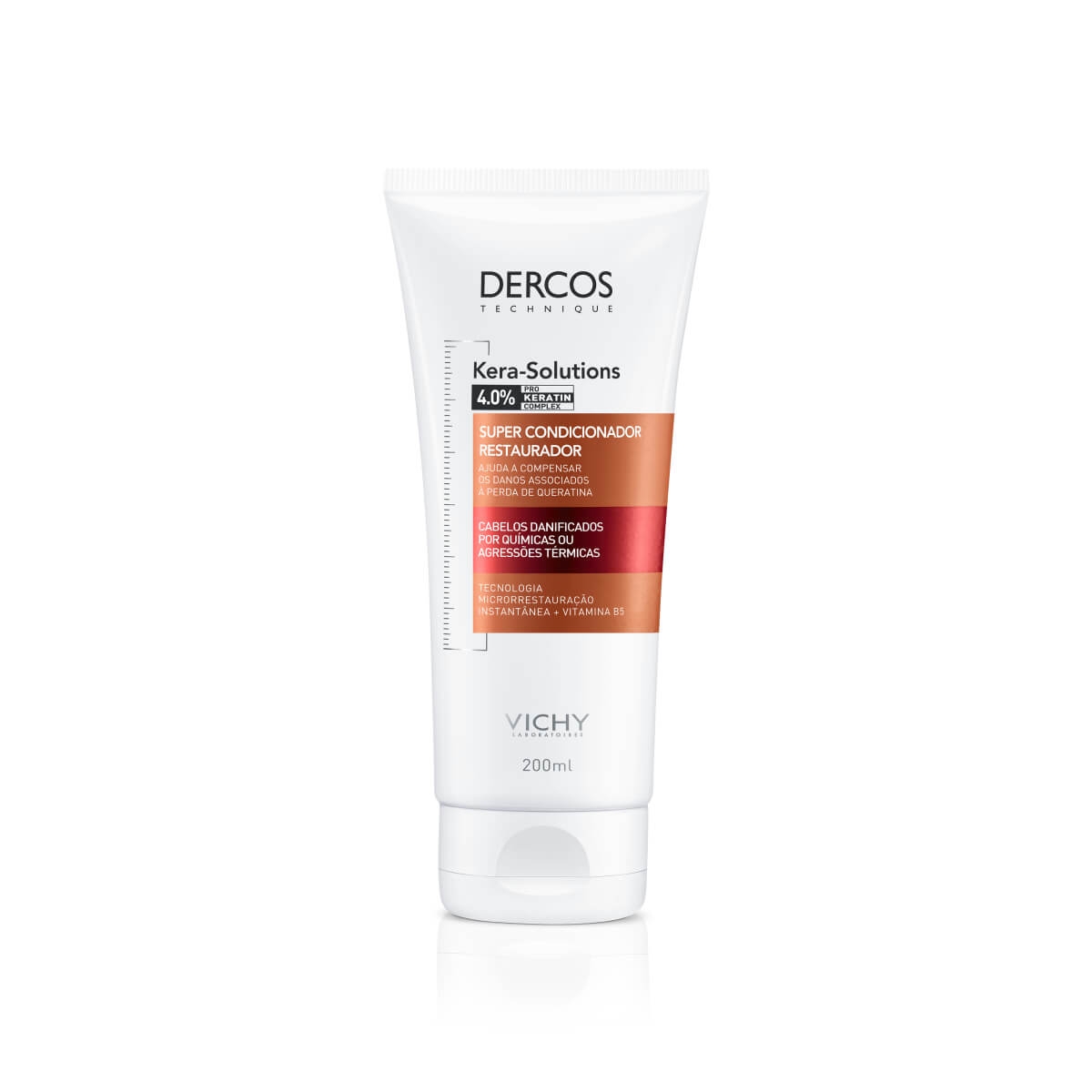 Condicionador Vichy Dercos Kera-Solutions Cabelos Danificados com 200ml Menor preço em Condicionador Vichy Dercos Kera-Solutions Cabelos Danificados com 200ml