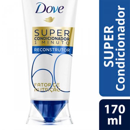 Super Condicionador Dove 1 Minuto Fator de Nutrição 60 com 170ml
