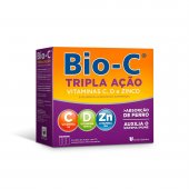 Suplemento Alimentar Bio - C Tripla Ação 30 Comprimidos Efervescentes