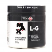 Suplemento Alimentar de L-Glutamina em Pó L-G Max Titanium 300g